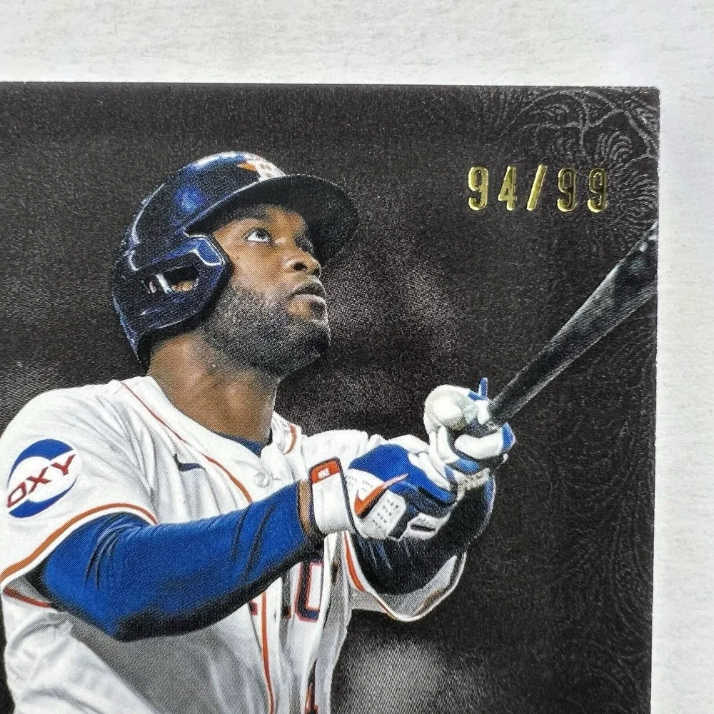 2026 Topps Tier One Yordan Alvarez Shadow Relic /99 Game Used Houston Astros